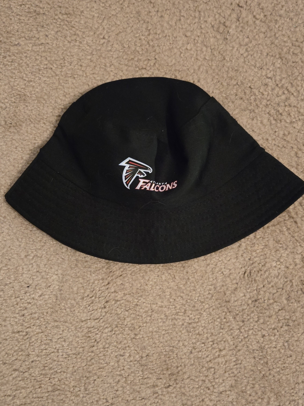 Atlanta Falcons Black Bucket Hat